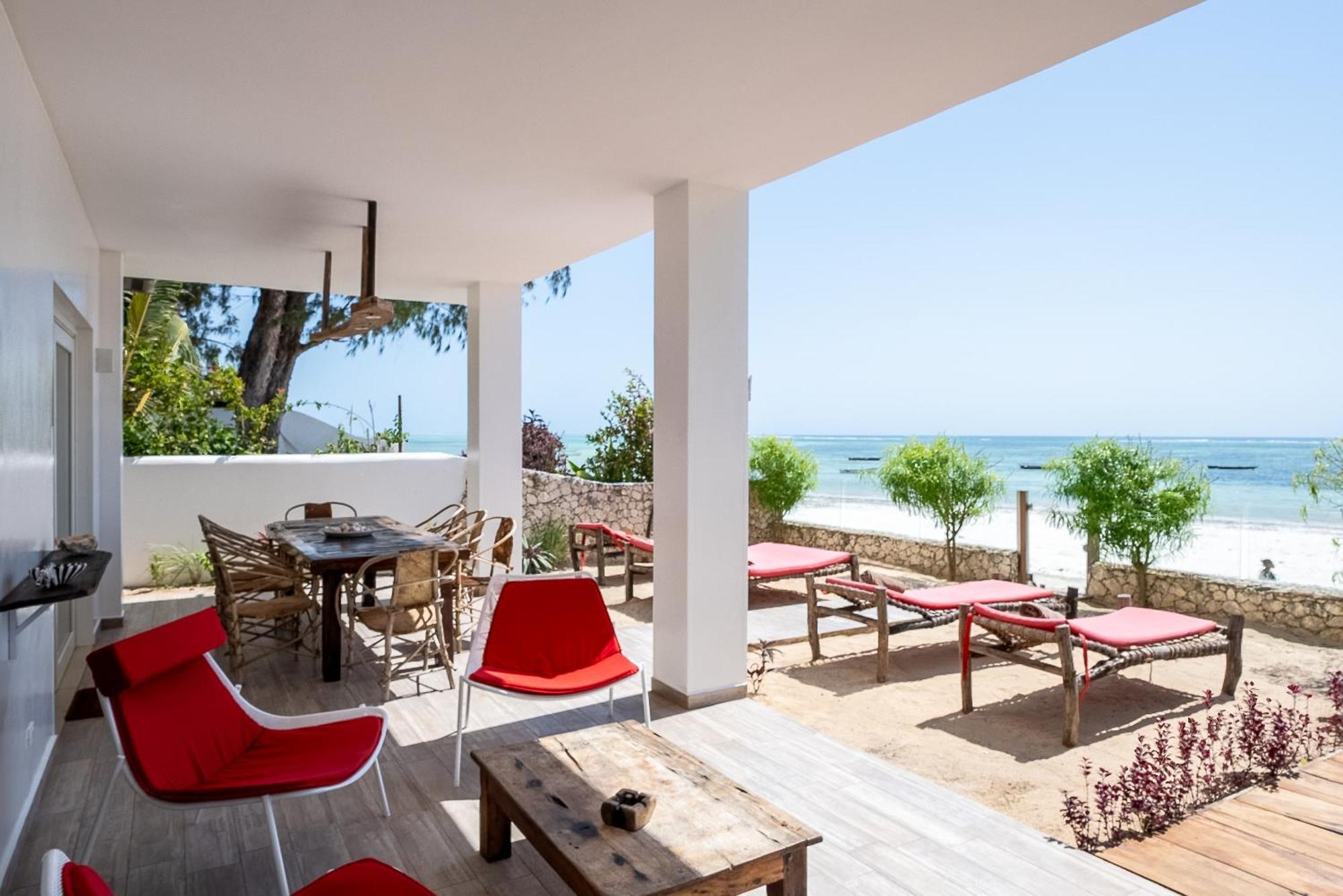 Ocean Blue Apartment With Panoramic Pool Zanzibarhouses Kiwengwa  Exterior photo