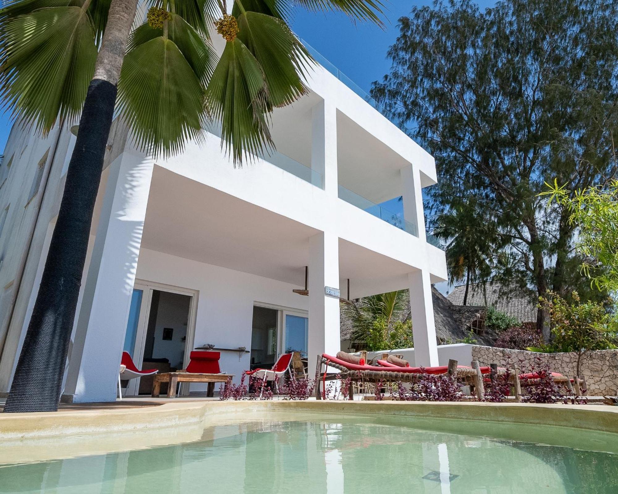 Ocean Blue Apartment With Panoramic Pool Zanzibarhouses Kiwengwa  Exterior photo